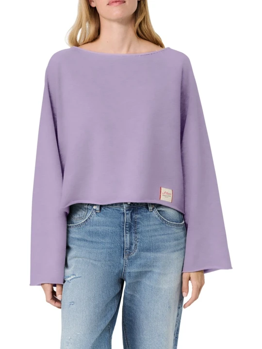 Zdjęcie produktu s.Oliver Bluza Kobiety Bawełna lila