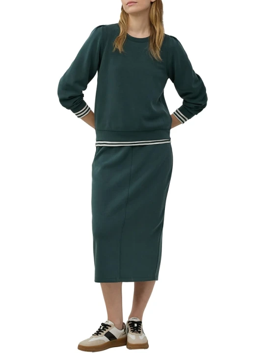 Zdjęcie produktu s.Oliver Bluza w kolorze ciemnozielonym rozmiar: 38