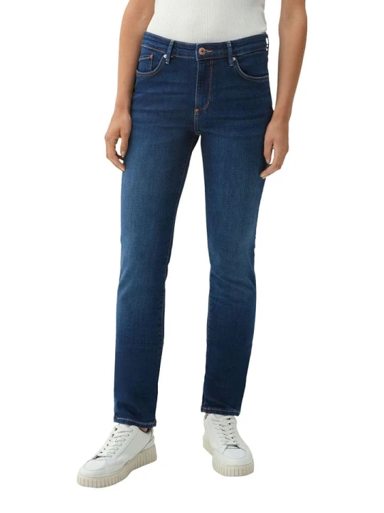 Zdjęcie produktu s.Oliver Dżinsy - Slim fit - w kolorze granatowym rozmiar: 34 / L30