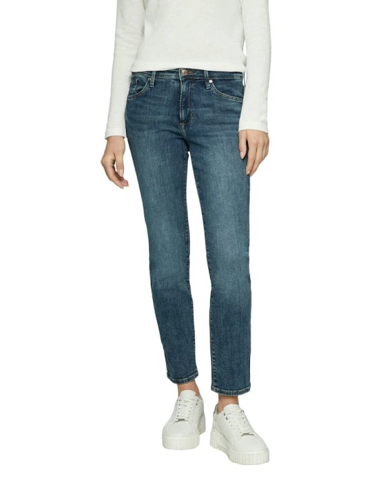 Zdjęcie produktu s.Oliver Dżinsy - Slim fit - w kolorze niebieskim rozmiar: 34 / L30