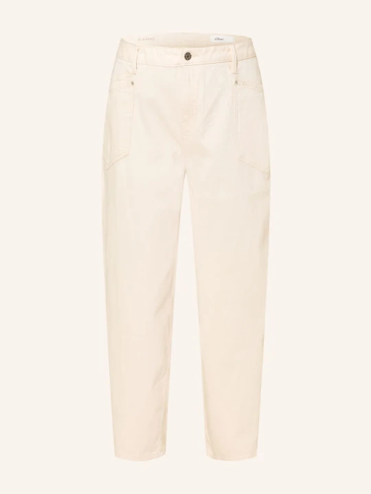 Zdjęcie produktu S.Oliver Jeansy Typu Barrel beige