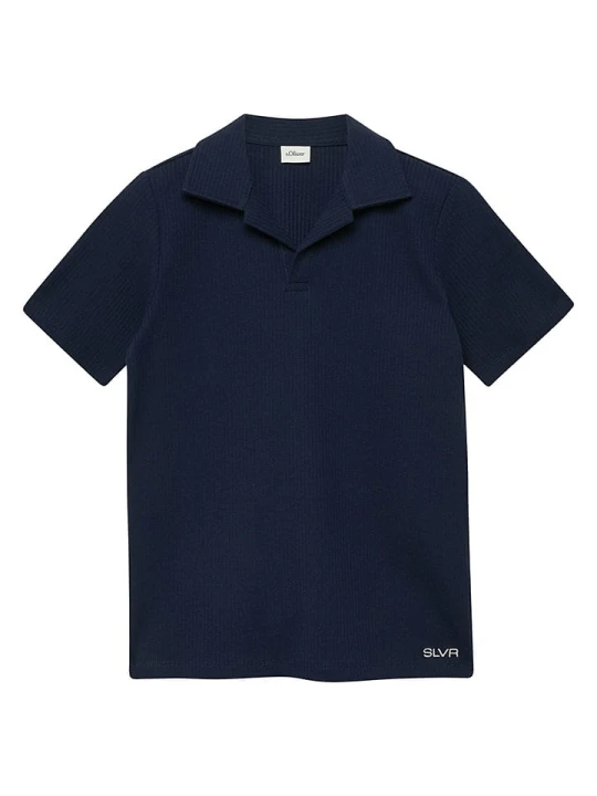 Zdjęcie produktu s.Oliver Koszulka polo w kolorze granatowym rozmiar: 134/140