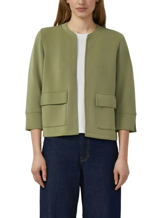 Zdjęcie produktu s.Oliver Narzutka w kolorze khaki rozmiar: 34