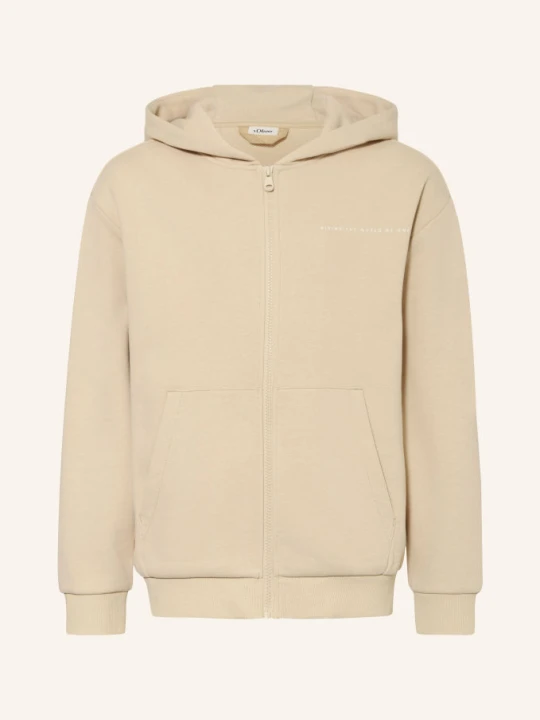 Zdjęcie produktu S.Oliver Red Bluza Z Kapturem beige JASNOBRĄZOWY