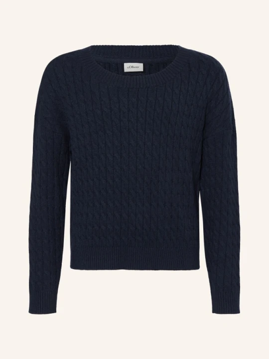 Zdjęcie produktu S.Oliver Red Sweter blau GRANATOWY
