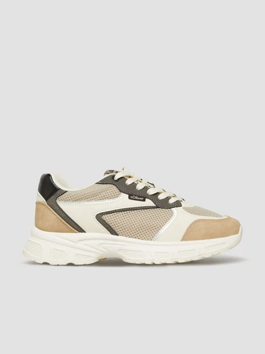 Zdjęcie produktu s.Oliver Sneakersy w kolorze khaki rozmiar: 39