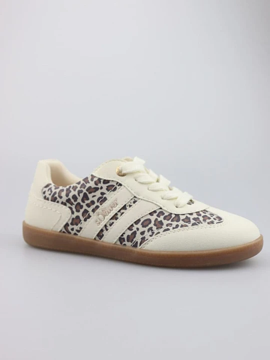 Zdjęcie produktu s.Oliver Sneakersy w kolorze kremowo-jasnobrązowym rozmiar: 32