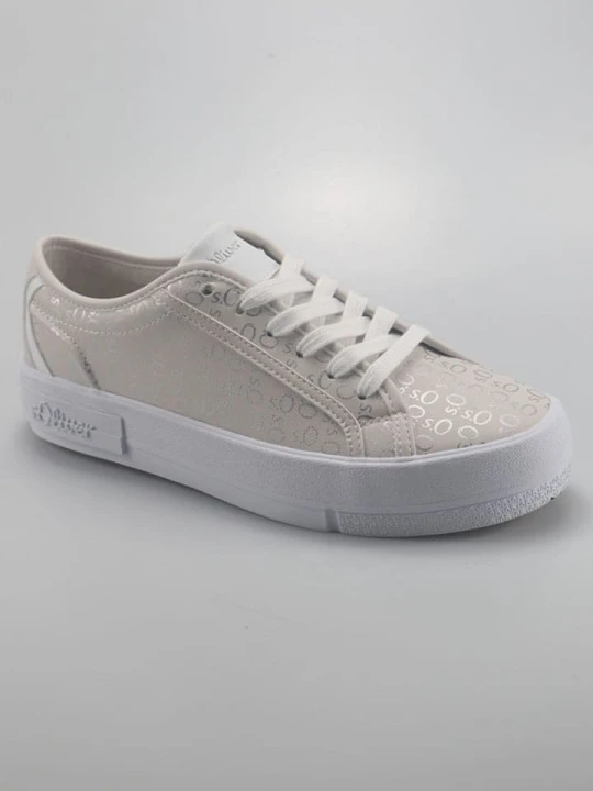 Zdjęcie produktu s.Oliver Sneakersy w kolorze szaro-srebrnym rozmiar: 40