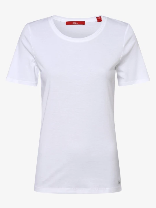 Zdjęcie produktu s.Oliver T-shirt Kobiety Bawełna biały