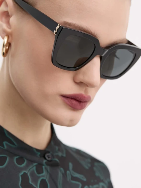 Zdjęcie produktu Saint Laurent okulary przeciwsłoneczne czarny