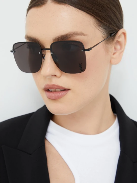 Zdjęcie produktu Saint Laurent okulary przeciwsłoneczne czarny