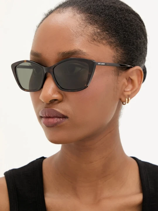 Zdjęcie produktu Saint Laurent okulary przeciwsłoneczne pomarańczowy