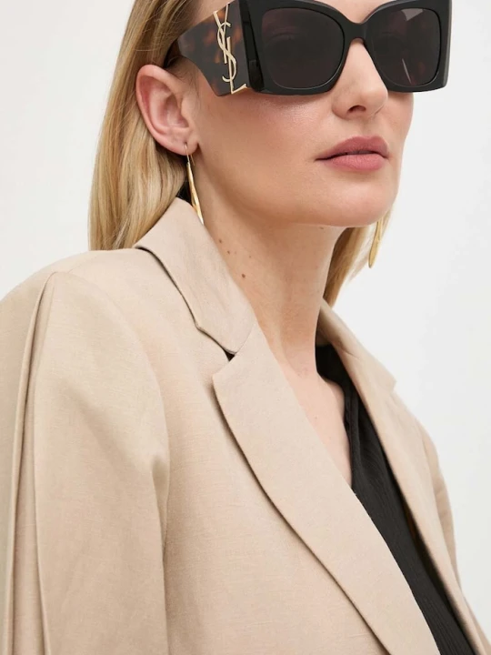 Zdjęcie produktu Saint Laurent okulary przeciwsłoneczne BLAZE czarny