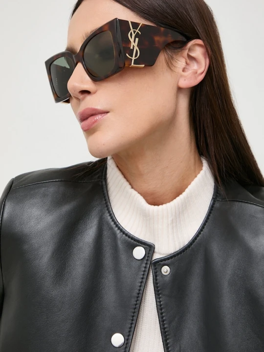 Zdjęcie produktu Saint Laurent okulary przeciwsłoneczne BLAZE czarny