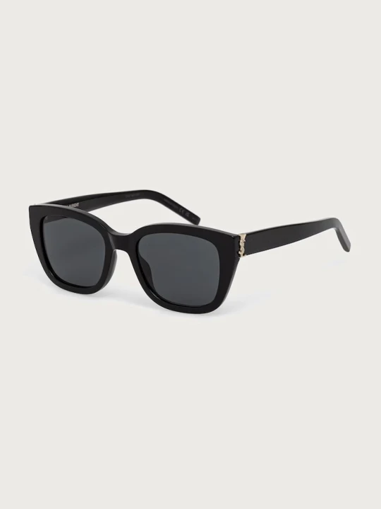 Zdjęcie produktu Saint Laurent okulary przeciwsłoneczne kocie oczy damskie czarny
