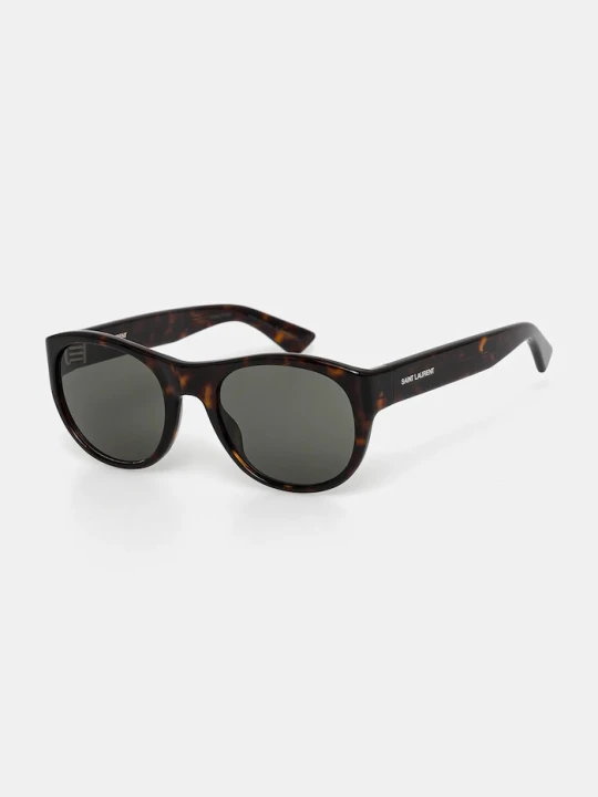 Zdjęcie produktu Saint Laurent okulary przeciwsłoneczne MAXIME brązowy
