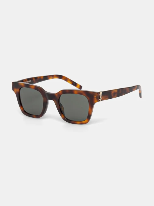 Zdjęcie produktu Saint Laurent okulary przeciwsłoneczne kwadratowe brązowy