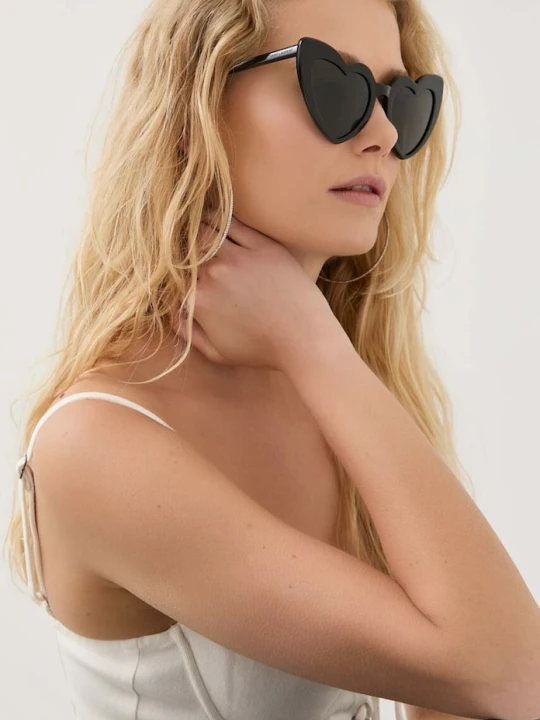 Zdjęcie produktu Saint Laurent okulary przeciwsłoneczne LOULOU czarny