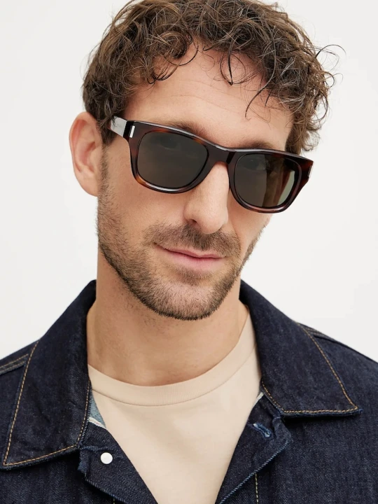 Zdjęcie produktu Saint Laurent okulary przeciwsłoneczne pomarańczowy