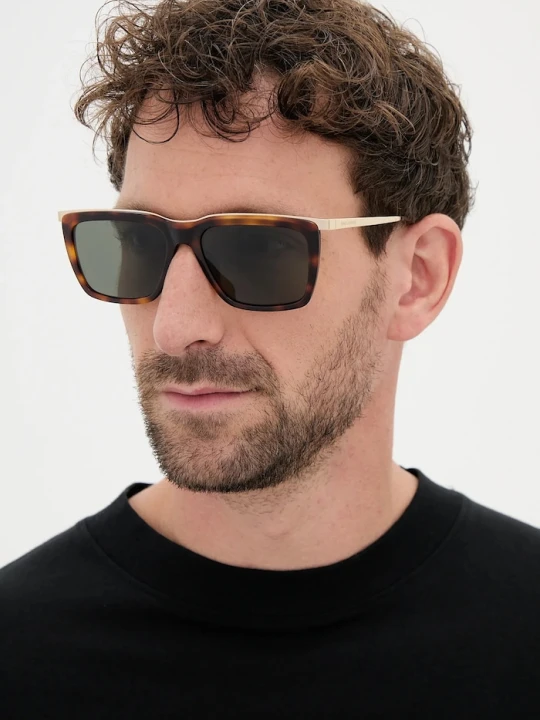 Zdjęcie produktu Saint Laurent okulary przeciwsłoneczne złoty