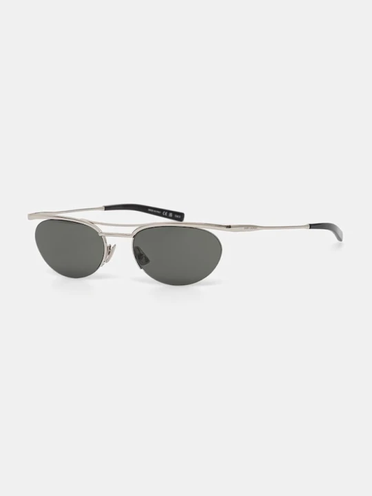 Zdjęcie produktu Saint Laurent okulary przeciwsłoneczne pilotki srebrny