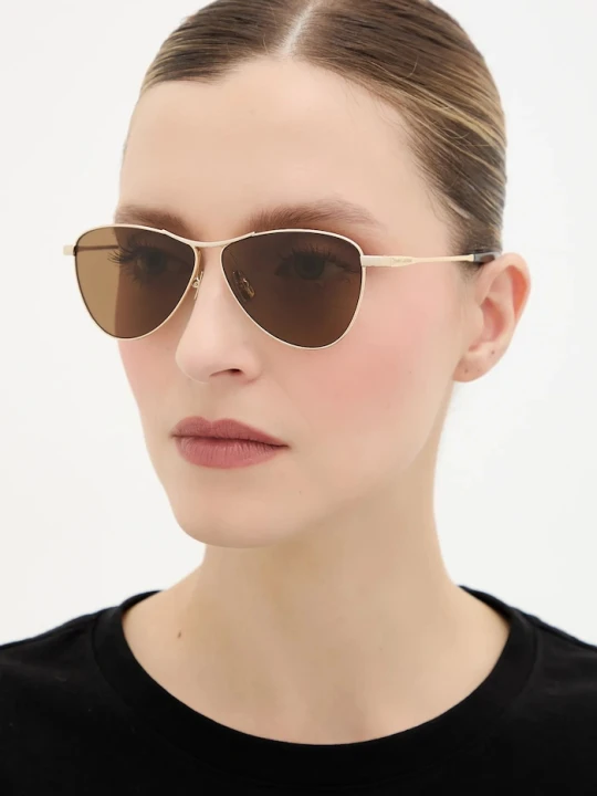 Zdjęcie produktu Saint Laurent okulary przeciwsłoneczne VESPER złoty