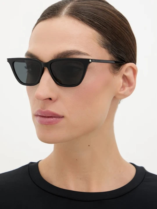Zdjęcie produktu Saint Laurent okulary przeciwsłoneczne wayfarer damskie czarny