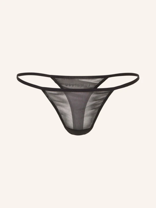 Zdjęcie produktu Saint Sass Stringi Lucky You schwarz CZARNY