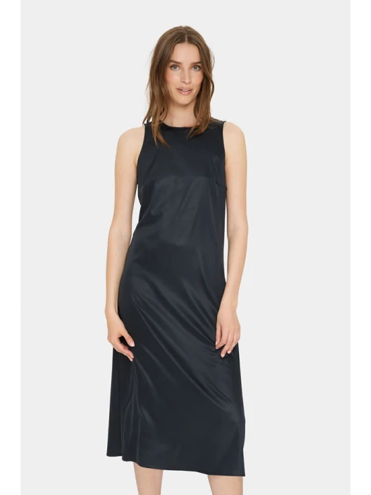 Zdjęcie produktu SAINT TROPEZ Sukienka "Saint Tropez" w kolorze czarnym rozmiar: XS