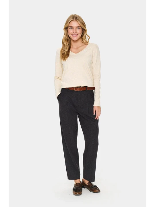 Zdjęcie produktu SAINT TROPEZ Sweter w kolorze beżowym rozmiar: XL