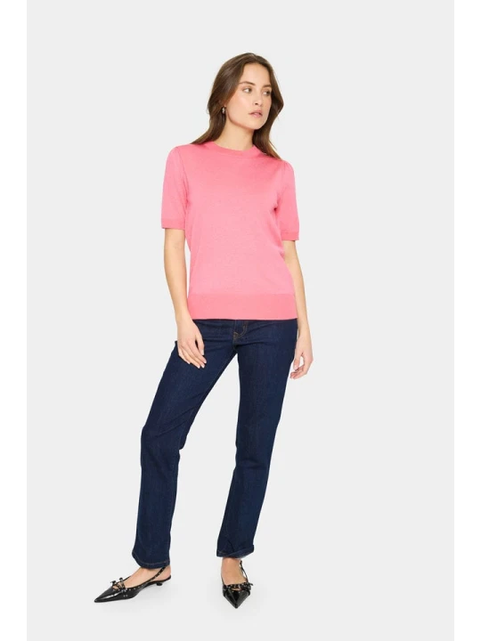Zdjęcie produktu SAINT TROPEZ Sweter w kolorze różowym rozmiar: XXL
