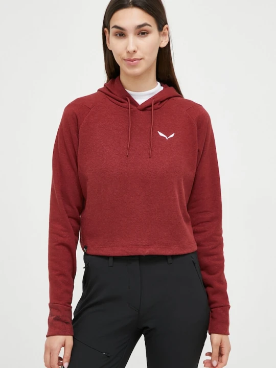 Zdjęcie produktu Salewa bluza sportowa Lavaredo Hemp bordowy