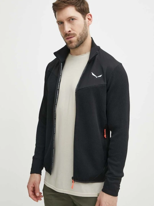 Zdjęcie produktu Salewa bluza sportowa Puez Waffle Hybrid czarny