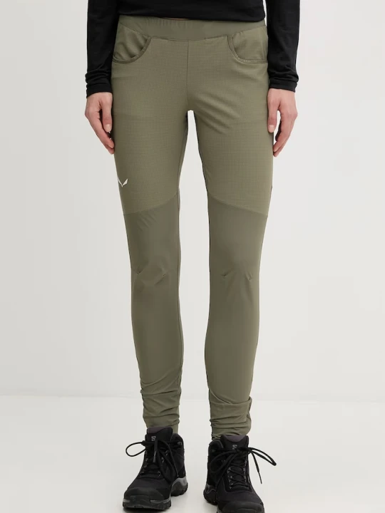 Zdjęcie produktu Salewa legginsy damskie AGNER DST zielony