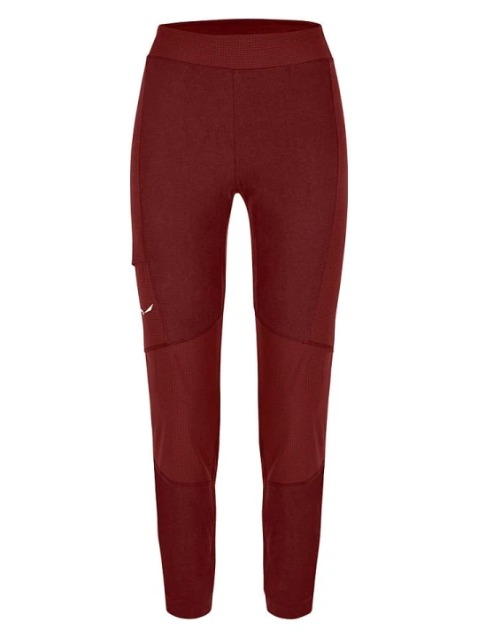 Zdjęcie produktu Salewa Legginsy funkcyjne "Alpine Hemp" w kolorze bordowym rozmiar: 44