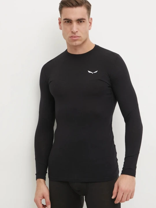 Zdjęcie produktu Salewa longsleeve funkcyjny Cristallo czarny