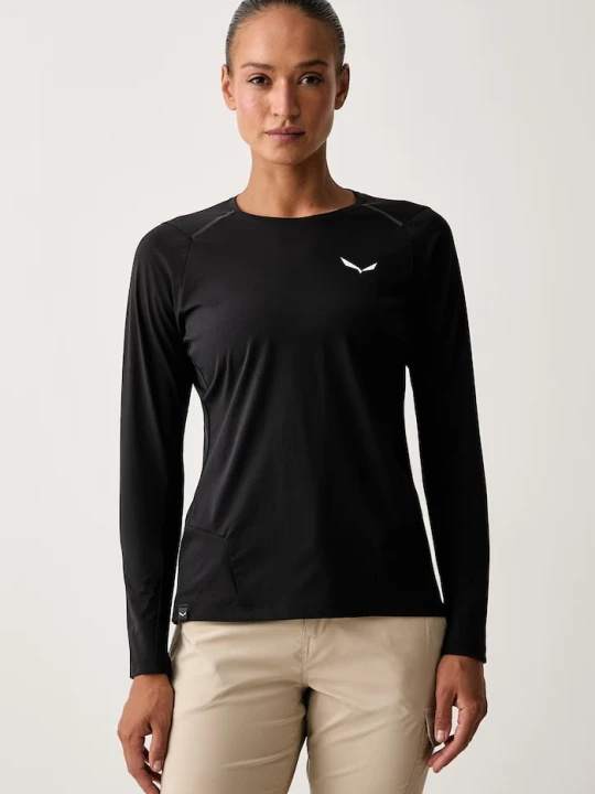 Zdjęcie produktu Salewa longsleeve sportowy damski Pedroc czarny