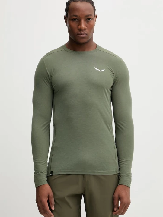 Zdjęcie produktu Salewa longsleeve sportowy Puez Dry zielony