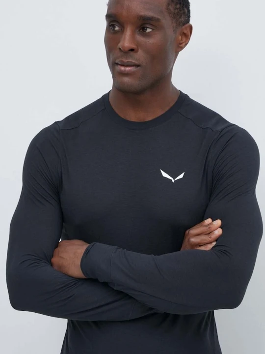 Zdjęcie produktu Salewa longsleeve sportowy Puez Dry czarny