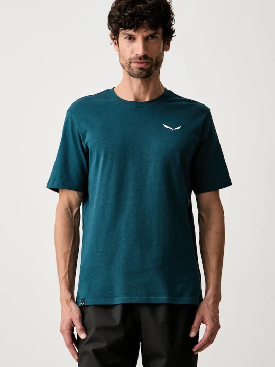 Zdjęcie produktu Salewa T-shirt męski z lyocellem DEAGLE KALEIDO turkusowy