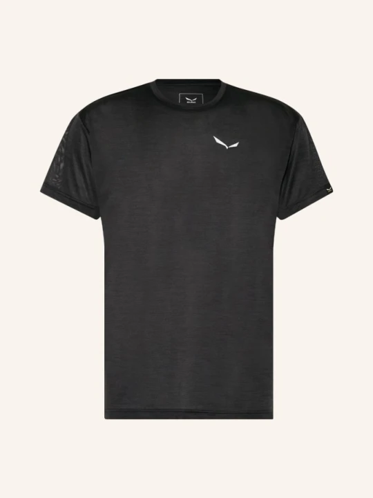 Zdjęcie produktu Salewa T-Shirt Puez Melange Dry'ton schwarz CZARNY