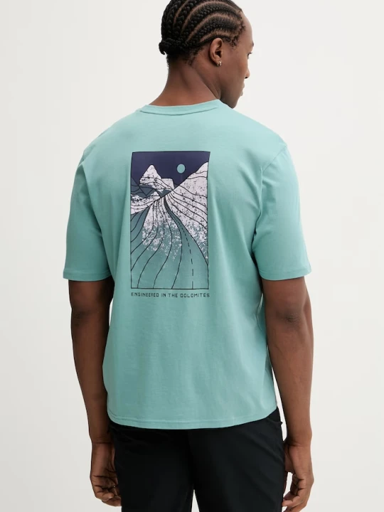 Zdjęcie produktu Salewa t-shirt sportowy Eagle Sunset turkusowy