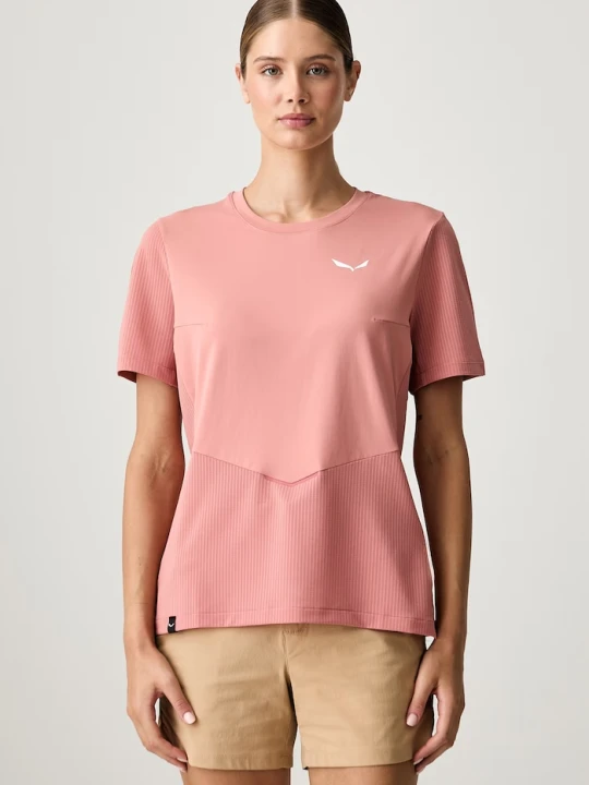 Zdjęcie produktu Salewa T-shirt trekkingowy damski PEDROC różowy