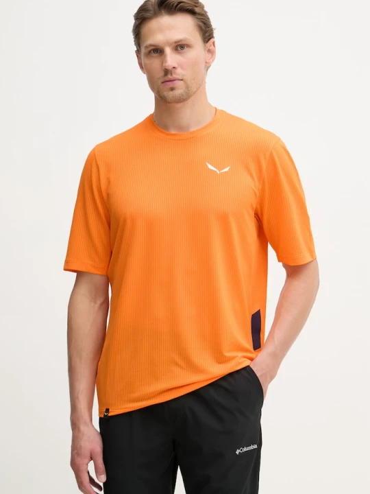 Zdjęcie produktu Salewa T-shirt trekkingowy męski PEDROC pomarańczowy