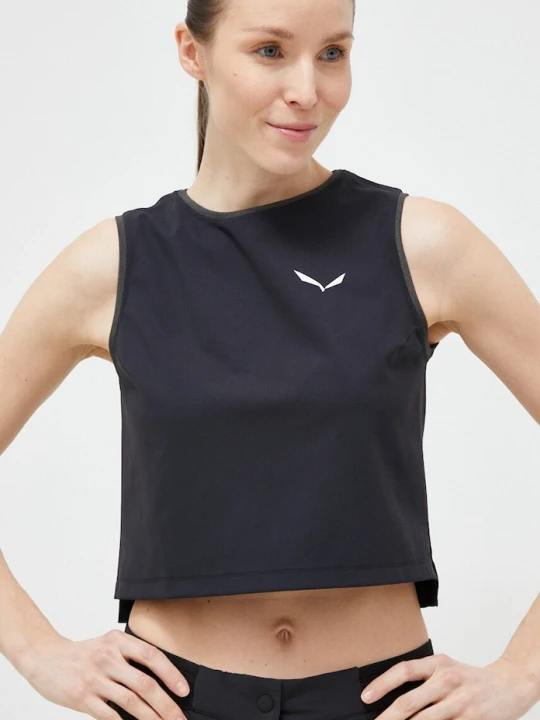 Zdjęcie produktu Salewa top sportowy Pedroc Dry Responsive czarny