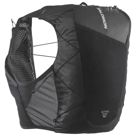 Zdjęcie produktu Salomon Active Skin 12 No Flasks C22057, Unisex, Czarne, plecaki, poliester, rozmiar: L