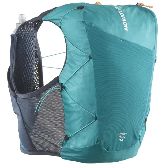 Zdjęcie produktu Salomon Active Skin 12 Set C21777, Unisex, Niebieskie, plecaki, poliester, rozmiar: M