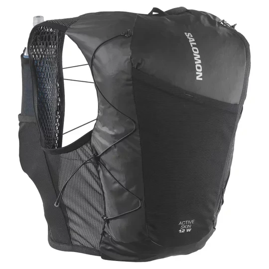 Zdjęcie produktu Salomon Active Skin 12 Set LC2178600, Unisex, Czarne, plecaki, poliester, rozmiar: M