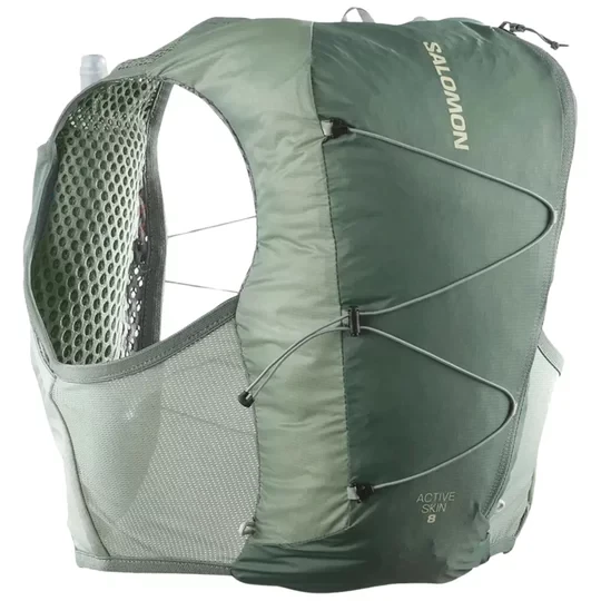 Zdjęcie produktu Salomon Active Skin 8 Set C21780, Unisex, Zielone, plecaki, poliester, rozmiar: M