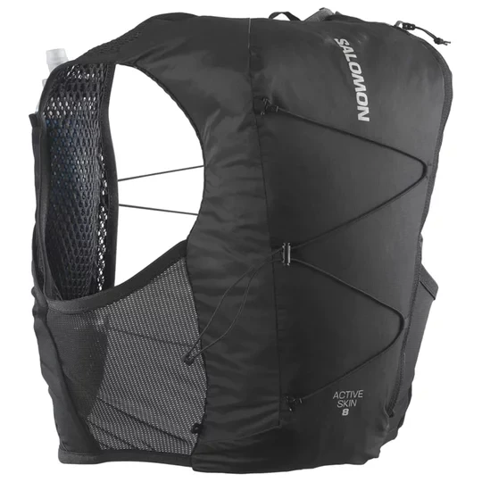 Zdjęcie produktu Salomon Active Skin 8 Set LC2177800, Unisex, Czarne, plecaki, poliester, rozmiar: M